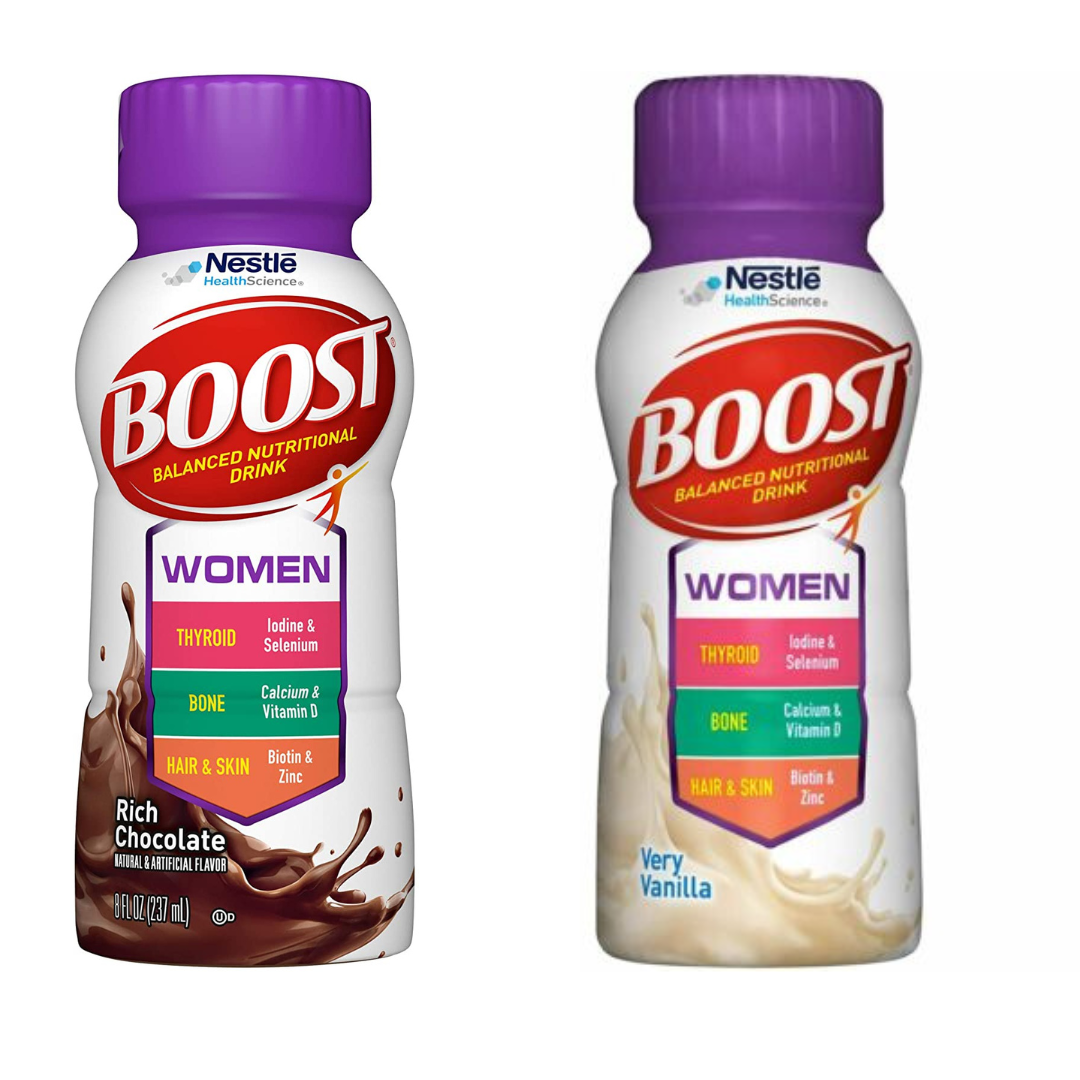 Nestle Boost® Woman Oral Nutritional Supplement - 8 oz. Bottles - primehubstore.shop Vitamins & Supplements