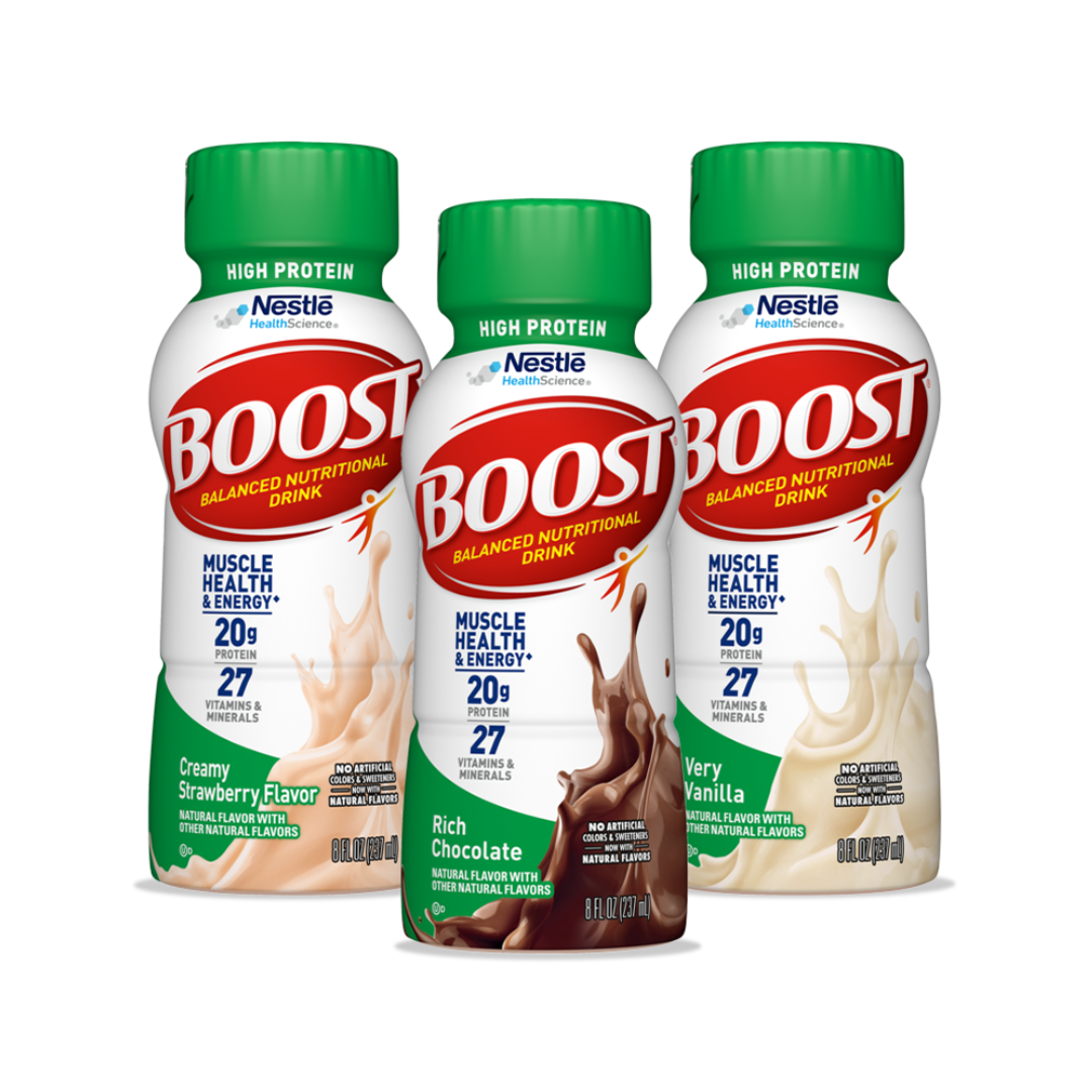 Nestle Boost® High Protein Oral Nutritional Supplement - 8 oz. Cartons - primehubstore.shop Vitamins & Supplements