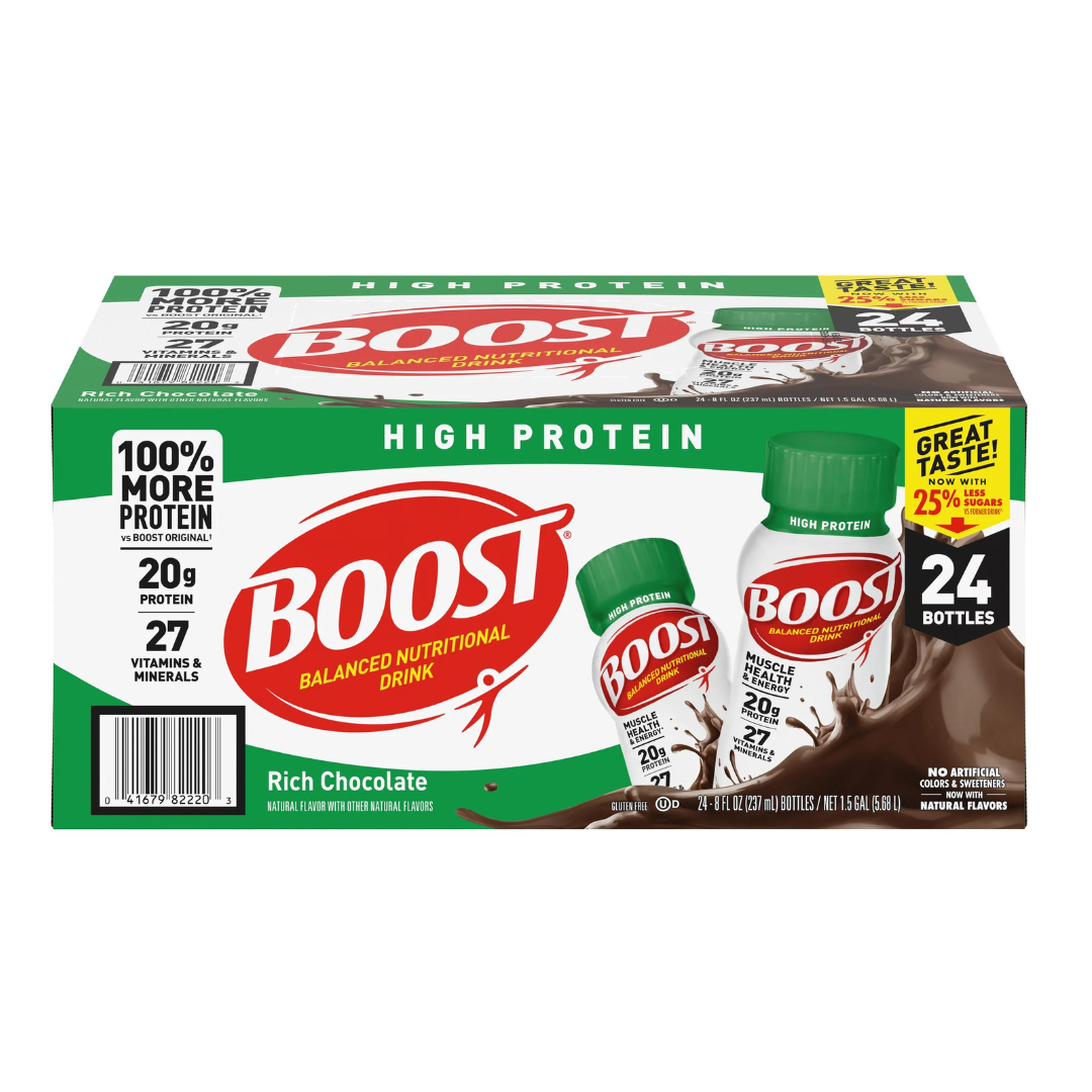Nestle Boost® High Protein Oral Nutritional Supplement - 8 oz. Cartons - primehubstore.shop Vitamins & Supplements