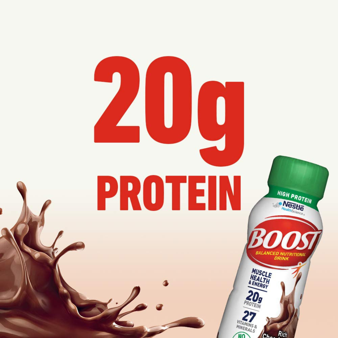 Nestle Boost® High Protein Oral Nutritional Supplement - 8 oz. Cartons - primehubstore.shop Vitamins & Supplements