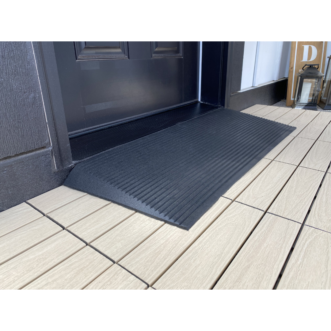 EZ-Access Transitions Angled Entry Mat for Raised Thresholds - primehubstore.shop Threshold Ramps
