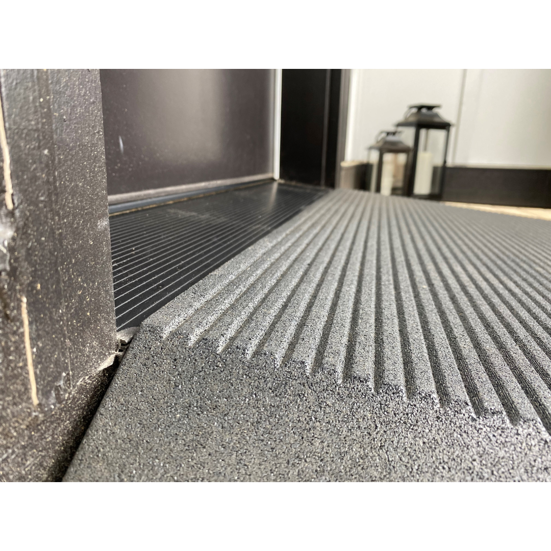 EZ-Access Transitions Angled Entry Mat for Raised Thresholds - primehubstore.shop Threshold Ramps