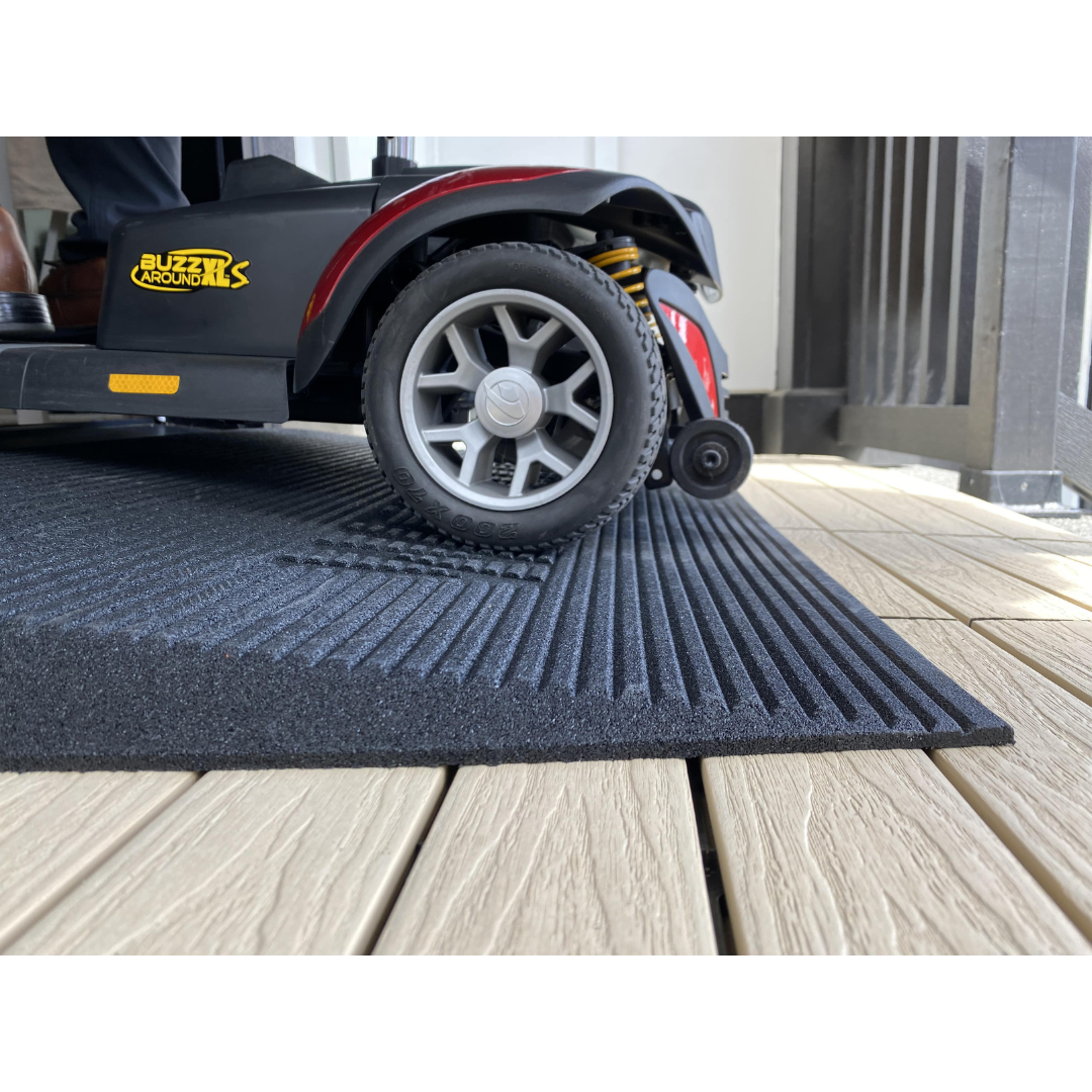 EZ-Access Transitions Angled Entry Mat for Raised Thresholds - primehubstore.shop Threshold Ramps