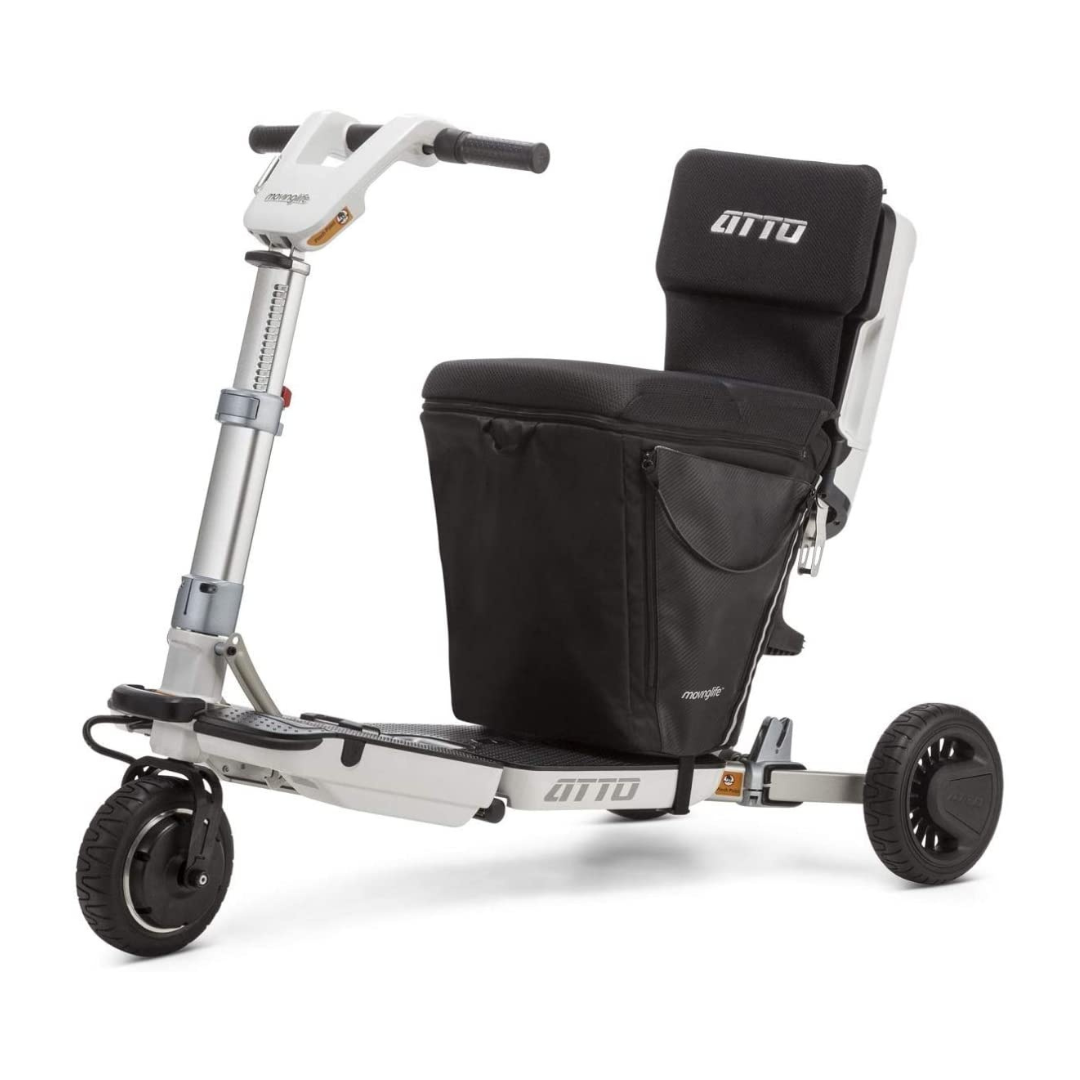 Moving Life Atto Carryall Storage & Padded Seat Cushion - primehubstore.shop Scooter Storage Bag