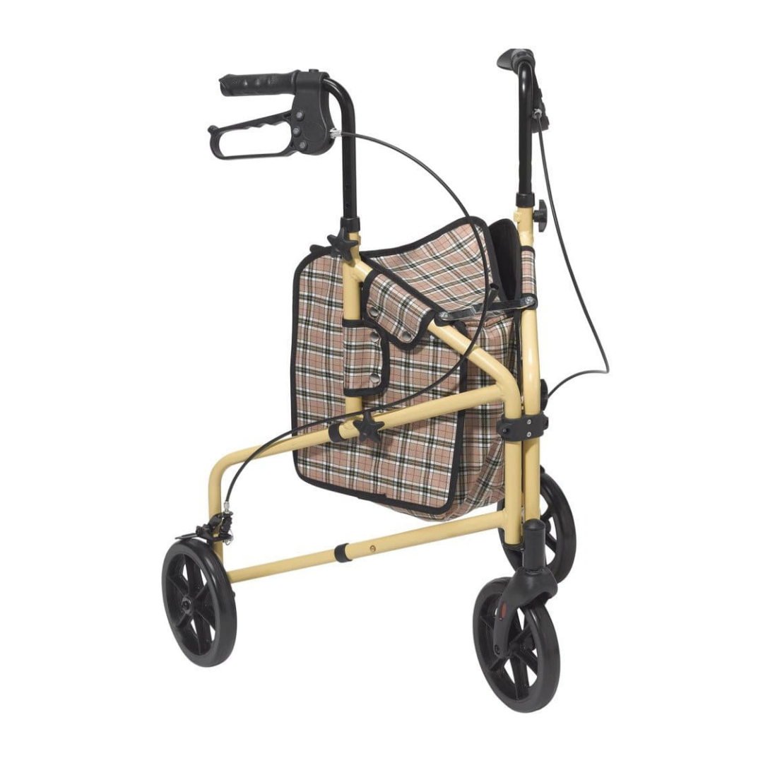 Drive Medical Winnie Lite Supreme/Go Lite 3 Wheel Aluminum Rollator - primehubstore.shop Rollators