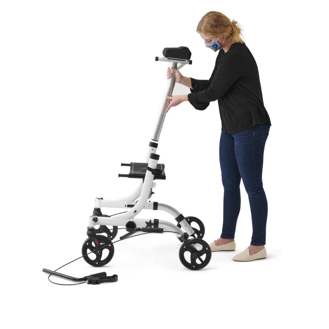 Medline Simplicity 2 Upright Rolling Walker Rollator - primehubstore.shop Upright Walkers