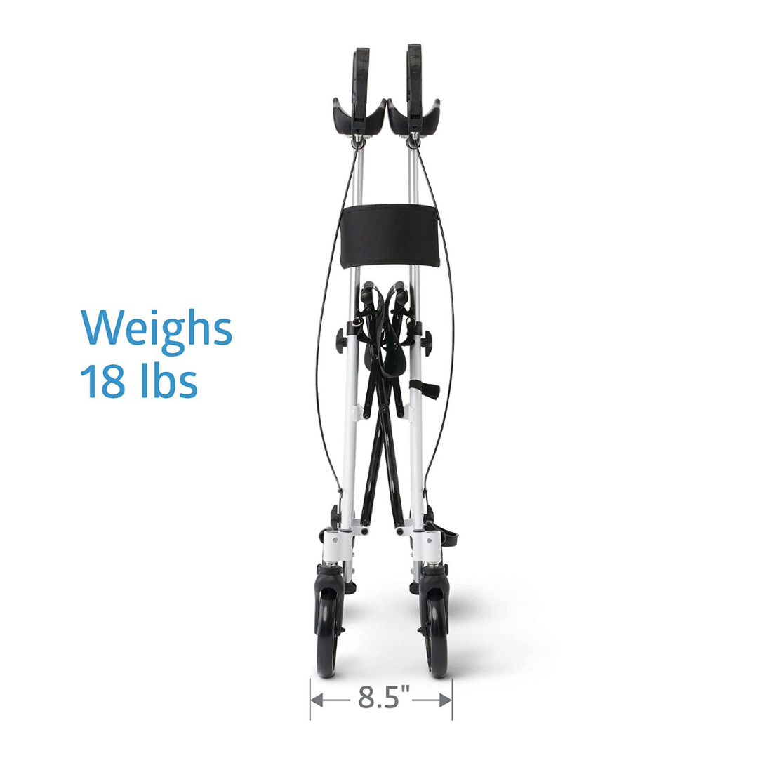 Medline Simplicity 2 Upright Rolling Walker Rollator - primehubstore.shop Upright Walkers