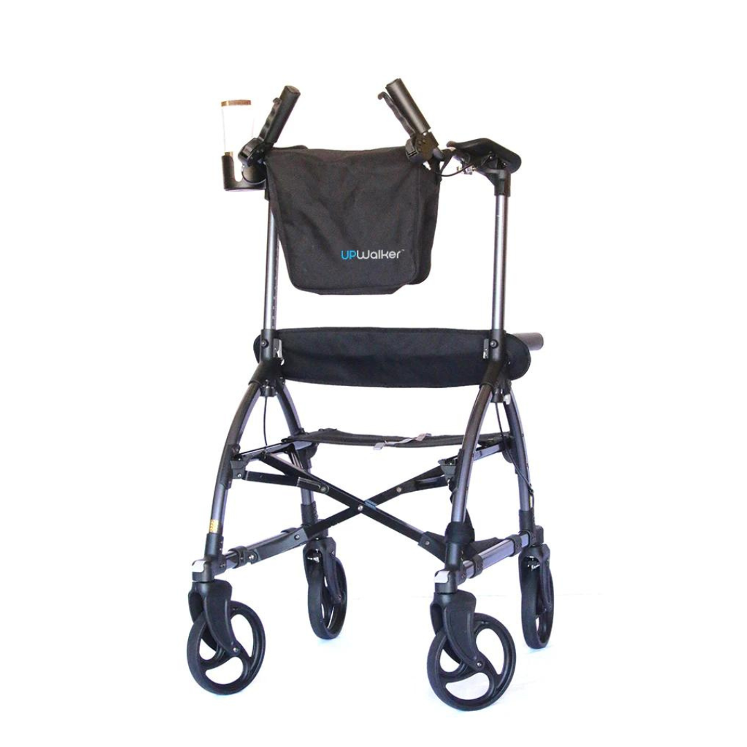 LifeWalker Mobility UPWalker - Innovative Upright Folding Rolling Walker - primehubstore.shop Upright Walkers