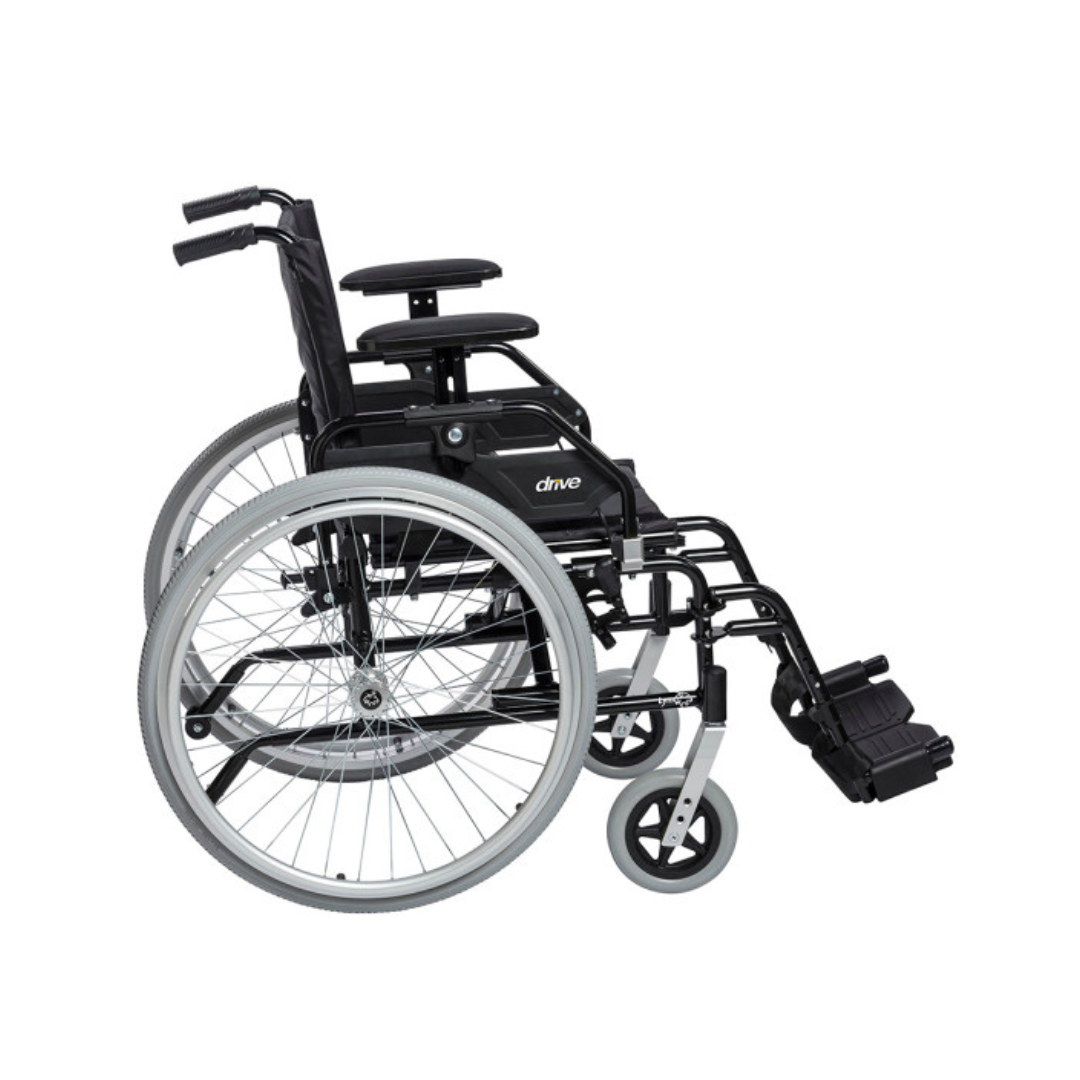 Drive Medical Lynx Ultra Lightweight Wheelchair - Folding & Portable - primehubstore.shop Wheelchairs