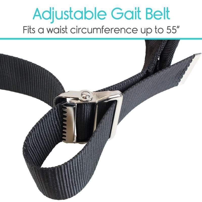 Vive Health Padded Patient Transfer Gait Belt with Leg Straps - primehubstore.shop Gair Belts