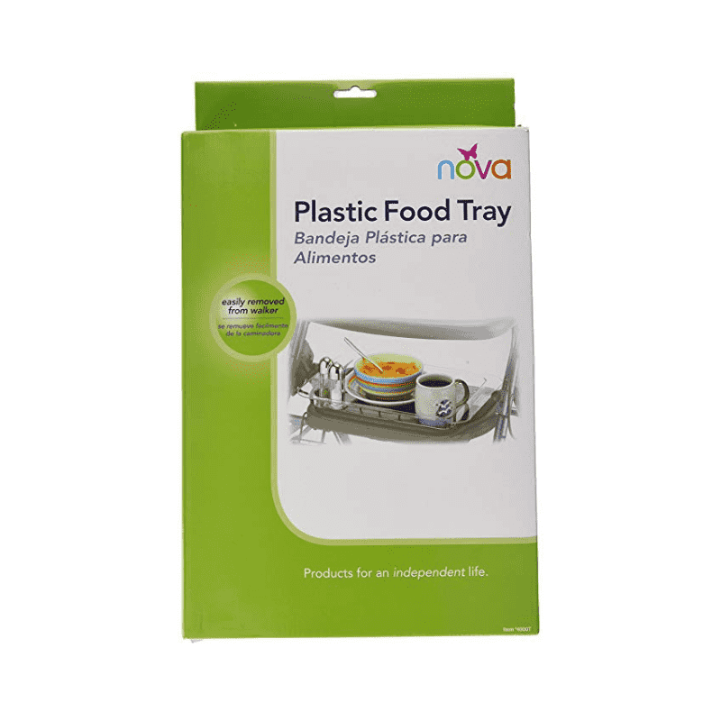 Nova Medical Mobility Walker Rollator Plastic Food Tray - primehubstore.shop Walker Parts & Accessories