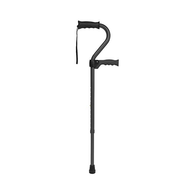 Carex Stand Assist Uplift Walking Cane with Secondary Flip Down Handle - primehubstore.shop Canes