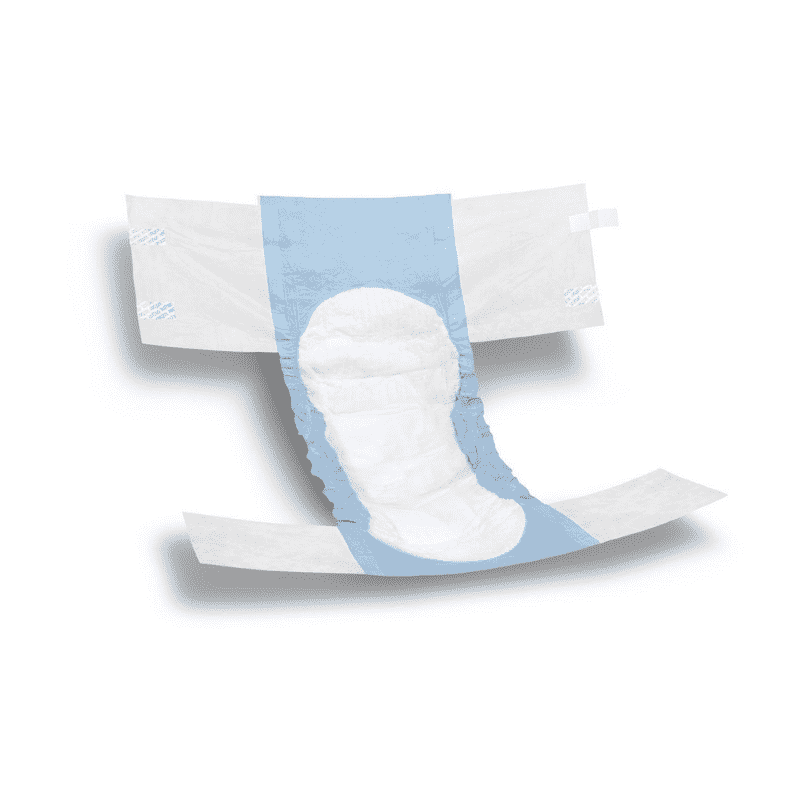 FitRight Basic Adult Incontinence Unisex Briefs with Tabs - Light Absorbency Case of 100 - primehubstore.shop Incontinence