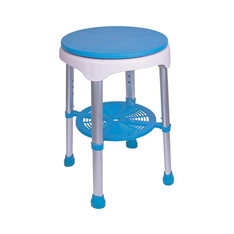 Carex EZ Swivel Shower Stool - Rotates 360 Degrees - primehubstore.shop Bath Benches & Seats