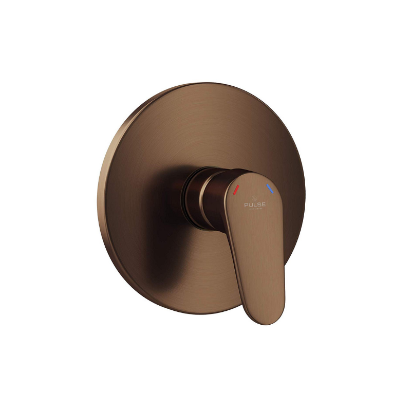 Pulse ShowerSpas Tru-Temp Mixing Valve - Pressure Balance Rough-In Valve Trim Kit - Round, 1/2" NPT - primehubstore.shop Shower Valves