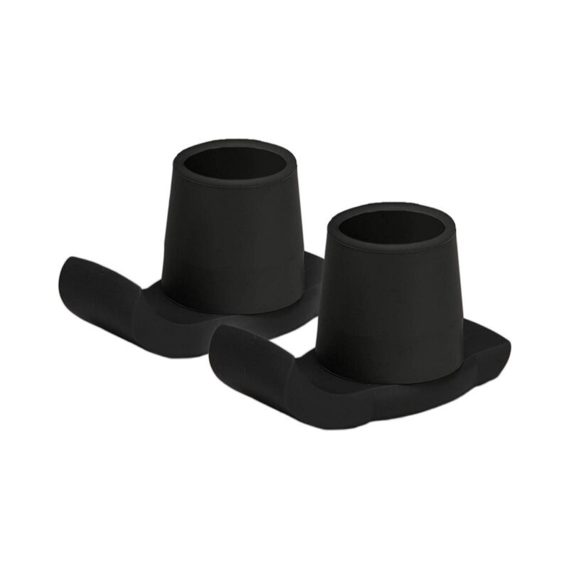 Nova Medical Walker Ski Glides - 1” Tube Shaft Diameter - primehubstore.shop Walker Parts & Accessories