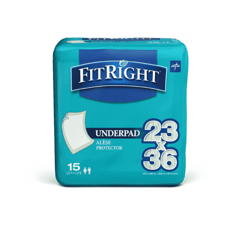 FitRight Ultra Hospital-Quality Disposable Underpads - primehubstore.shop Incontinence