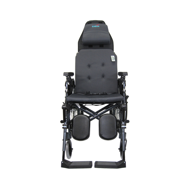Karman Healthcare Self-Propelled Foldable Reclining Wheelchair - primehubstore.shop Wheelchairs
