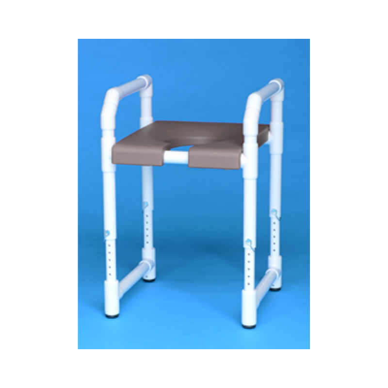 IPU PVC Toilet Safety Frame - Height Adjustable with Non Slip Legs - primehubstore.shop Toilet Safety Frames