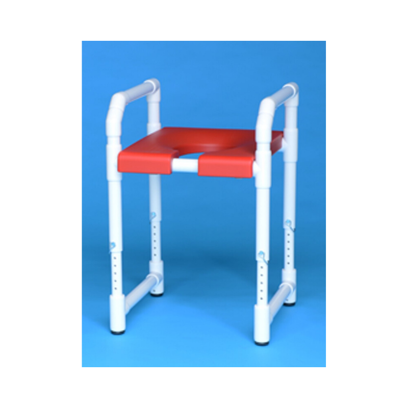 IPU PVC Toilet Safety Frame - Height Adjustable with Non Slip Legs - primehubstore.shop Toilet Safety Frames