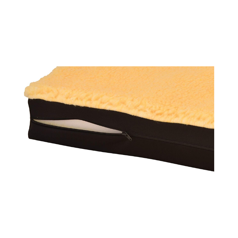 Nova Medical Sheep Skin Top - Gel & Memory Foam Seat and Wheelchair Cushions - primehubstore.shop Cushions