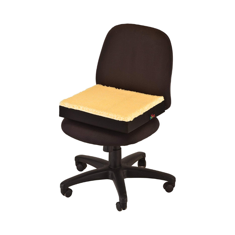 Nova Medical Sheep Skin Top - Gel & Memory Foam Seat and Wheelchair Cushions - primehubstore.shop Cushions