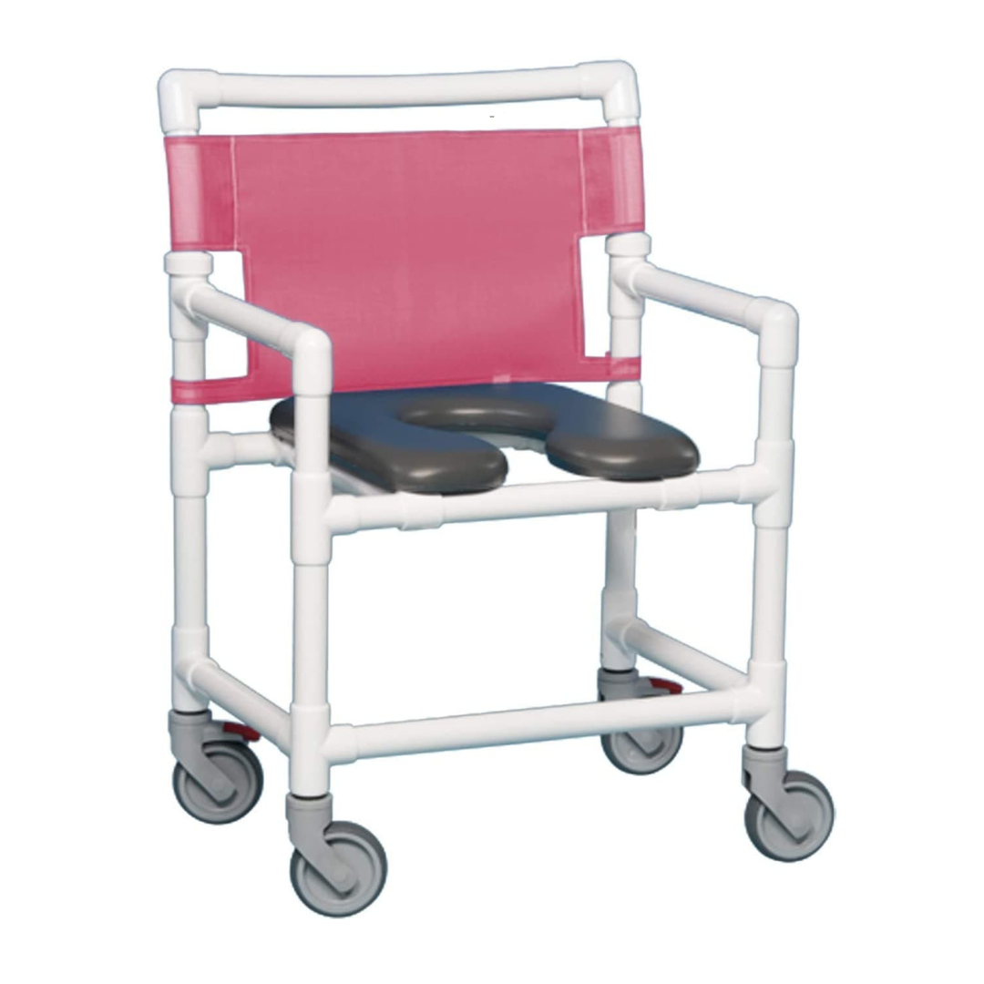 IPU VL OF9200 OS Oversize (Extra Wide) Bariatric Rolling Shower Chair - primehubstore.shop PVC Shower Chairs