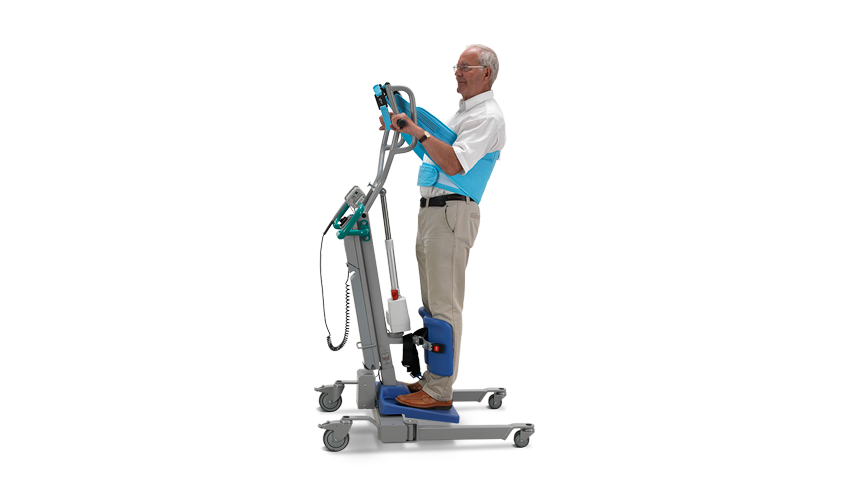 ArjoHuntleigh Sara 3000 Sit-to-Stand Caregiver Patient Lift HEA0003 - primehubstore.shop Patient Lifts