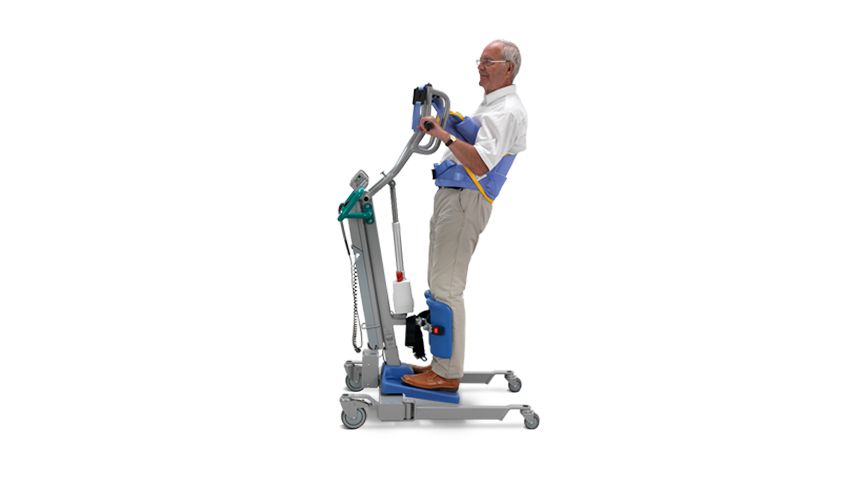 ArjoHuntleigh Sara 3000 Sit-to-Stand Caregiver Patient Lift HEA0003 - primehubstore.shop Patient Lifts