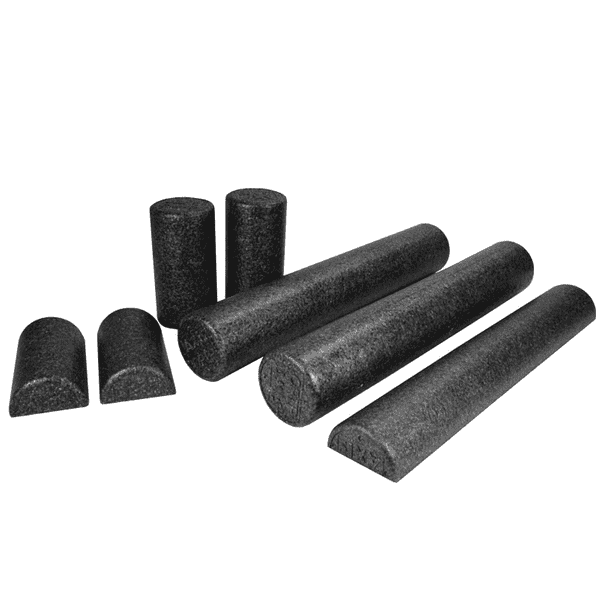 OPTP Black AXIS Firm Foam Rollers - primehubstore.shop Foam Rollers