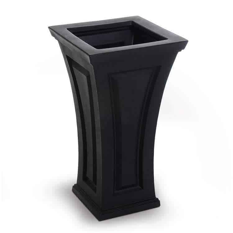 Mayne Modern Cambridge Tall Planters - 16" x 28" - Heavy Duty Construction - Open Box - primehubstore.shop Planters