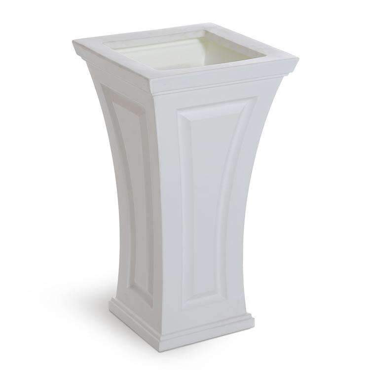 Mayne Modern Cambridge Tall Planters - 16" x 28" - Heavy Duty Construction - Open Box - primehubstore.shop Planters