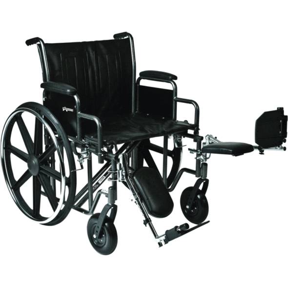 ProBasics Extra-Wide Bariatric Wheelchair - High Weight Capacity - primehubstore.shop Wheelchairs