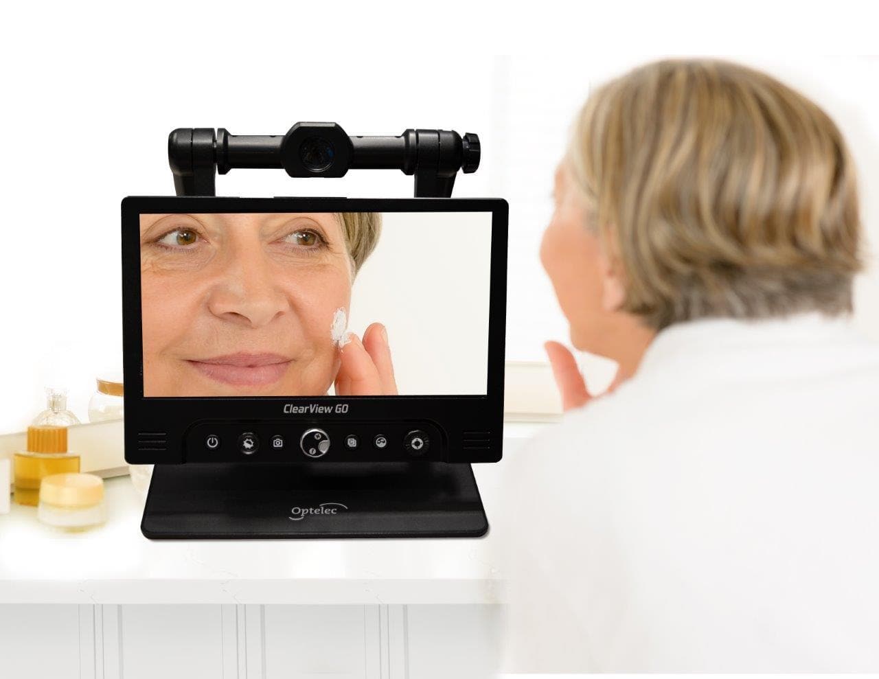 Optelec ClearView GO 17" HD Portable Video Low Vision Magnifier - primehubstore.shop Vision Enhancers