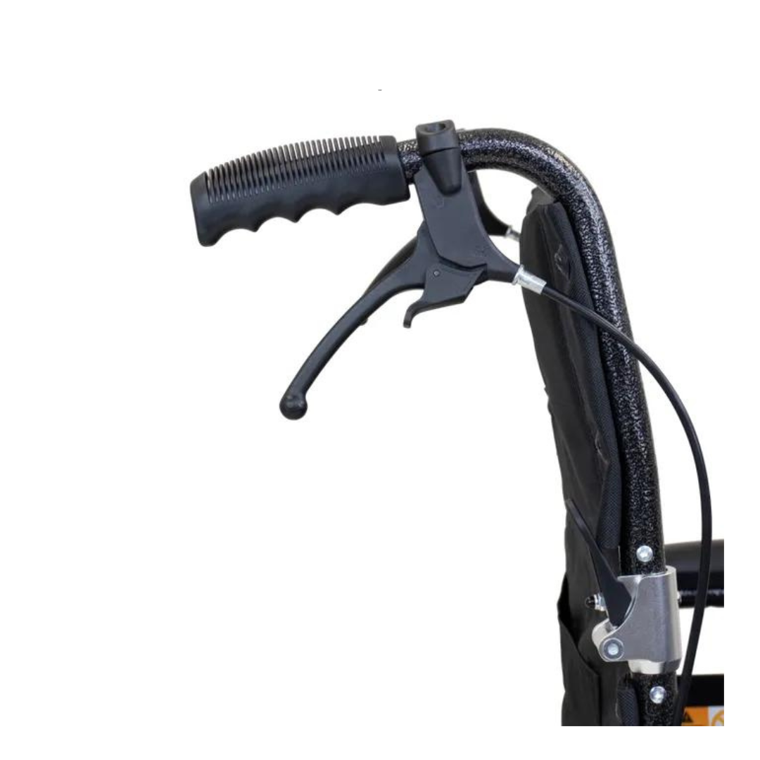 Dynarex DynaRide Folding Bariatric Transport Plus Wheelchair - 22” x 18” Seat - primehubstore.shop Transport Chairs