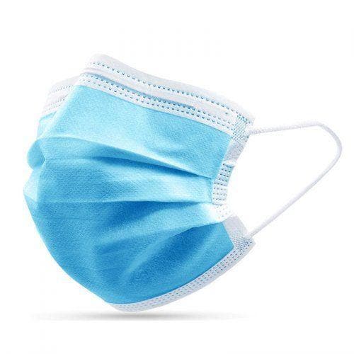 Non-Woven 3-Layer Premium Disposable Dust Masks with Bacteria Filter - Box of 50 - primehubstore.shop Facial Masks