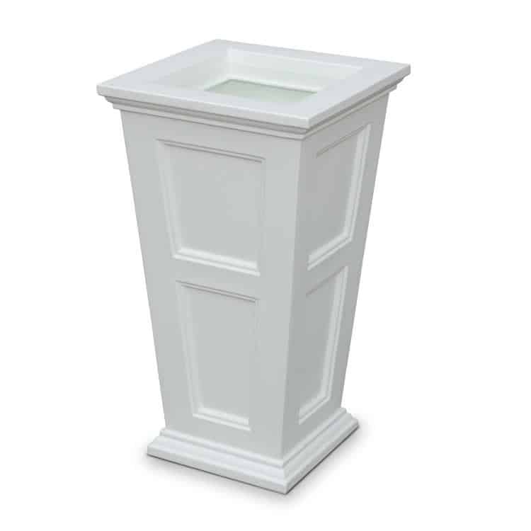 Mayne Fairfield 28 Inch Tall Planter - New England Design - All Weather - primehubstore.shop Planters