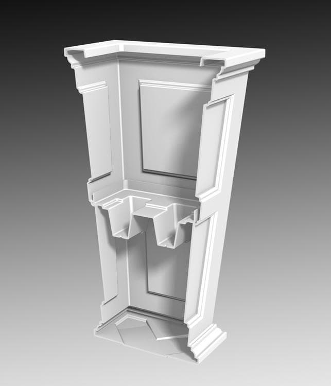 Mayne Fairfield 28 Inch Tall Planter - New England Design - All Weather - primehubstore.shop Planters