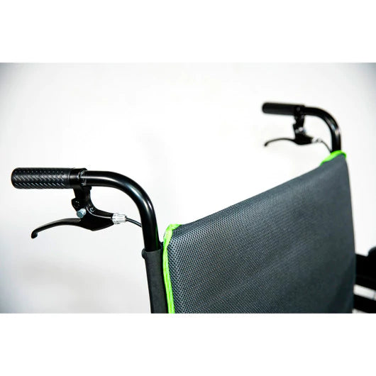 Feather Chair XL Ultralight FC-86317 Folding Portable Wheelchair - 15 lb Frame - primehubstore.shop Wheelchairs