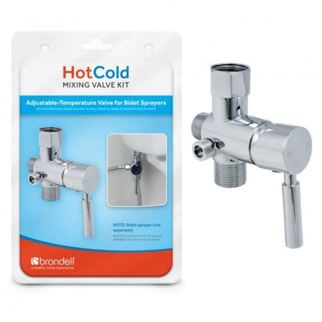 Brondell Hot/Cold Mixing Valve Kit For Bidet Sprayers - primehubstore.shop Bidet Accessories
