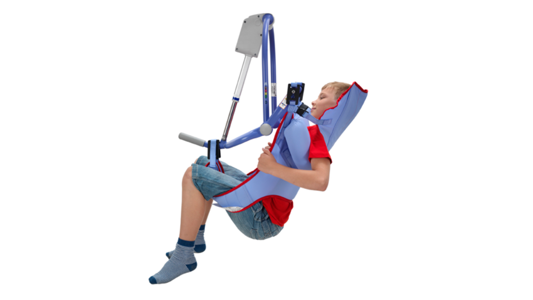 Arjo Patient Lift 4-Point Clip Toileting Sling with Head Support - primehubstore.shop Slings