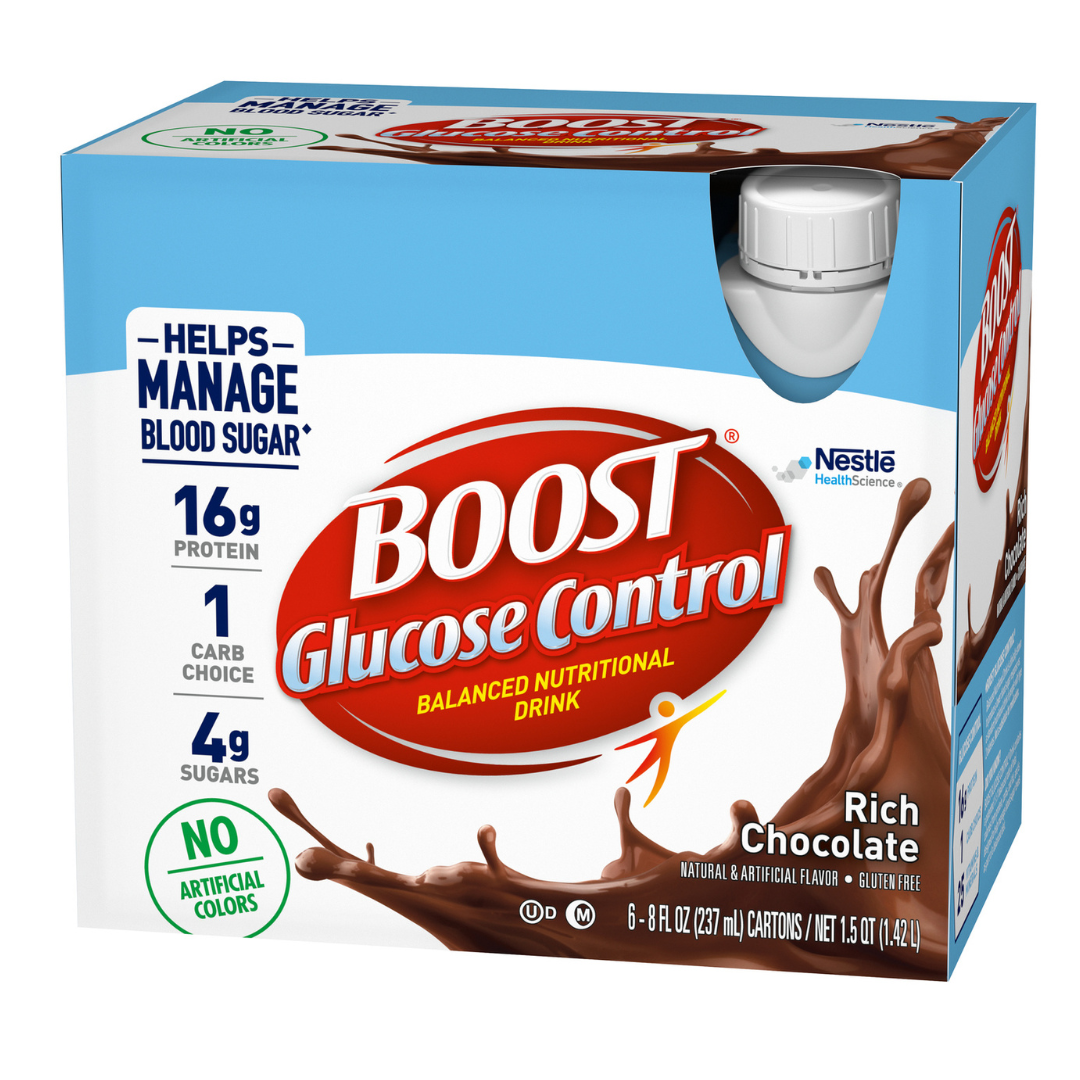 Nestle Boost® Glucose Control Oral Nutritional Supplement - 8 oz. Cartons - primehubstore.shop Vitamins & Supplements