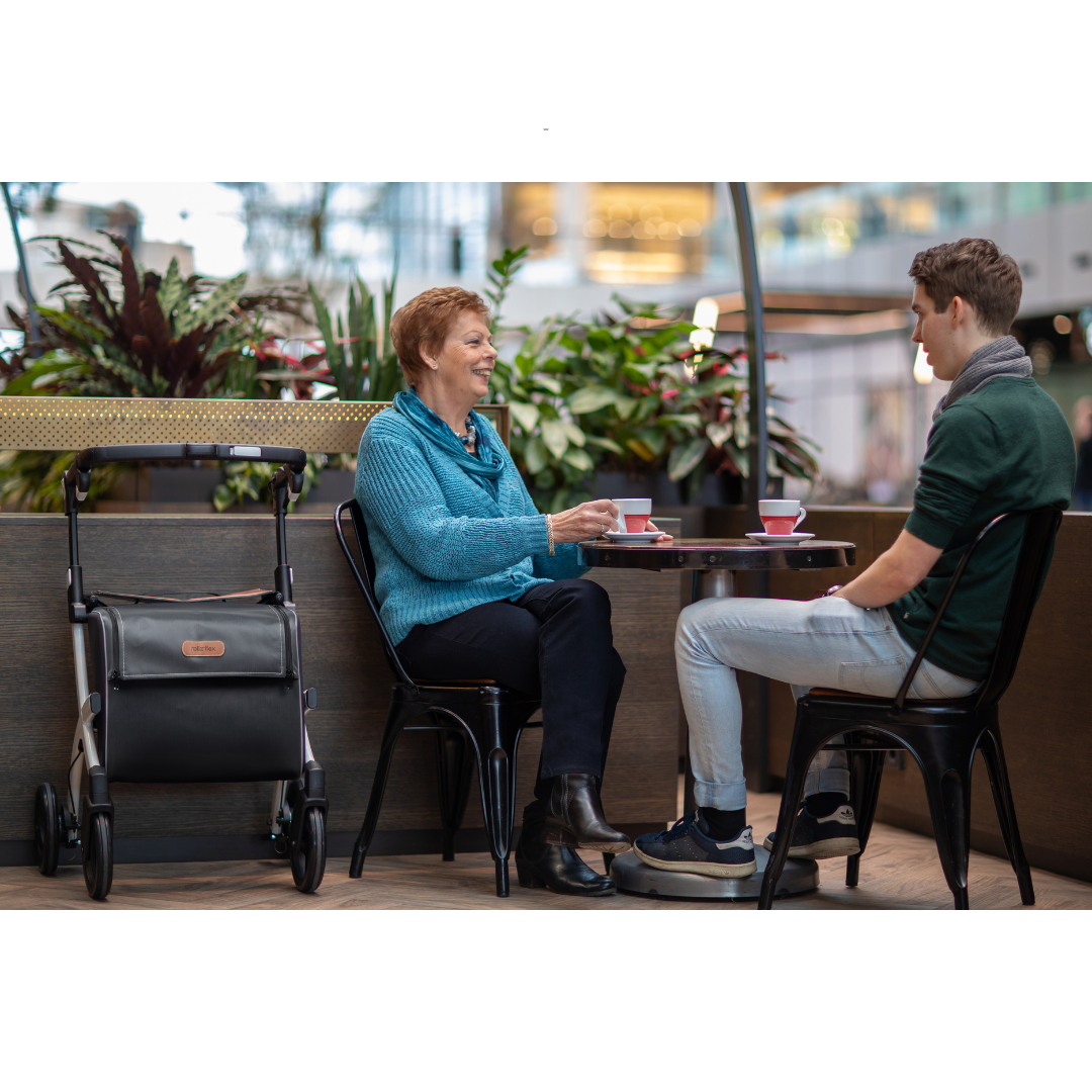 Rollz Flex2 Premium Lightweight Mobility Rollator Shopper Walkers - primehubstore.shop Rollators