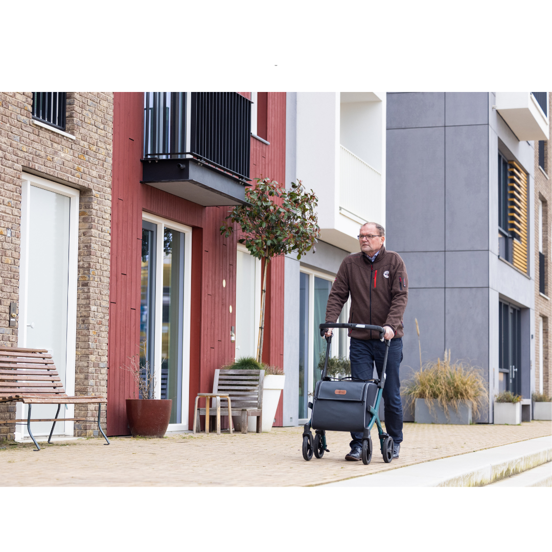 Rollz Flex2 Premium Lightweight Mobility Rollator Shopper Walkers - primehubstore.shop Rollators