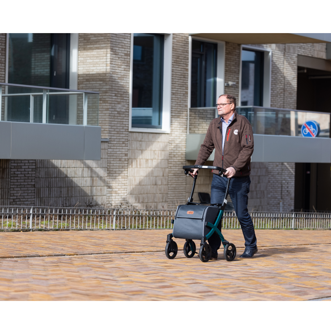 Rollz Flex2 Premium Lightweight Mobility Rollator Shopper Walkers - primehubstore.shop Rollators