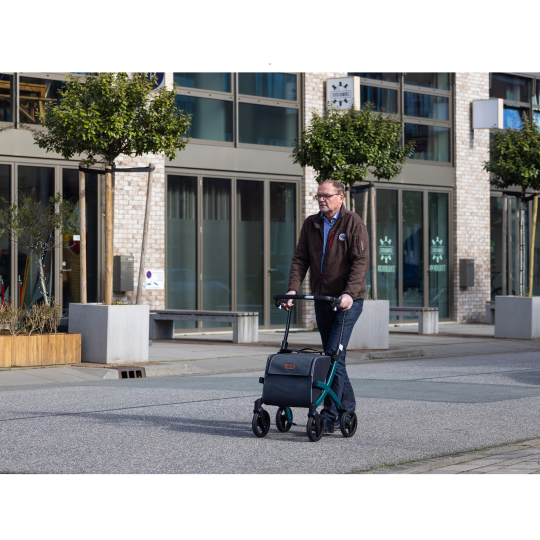 Rollz Flex2 Premium Lightweight Mobility Rollator Shopper Walkers - primehubstore.shop Rollators