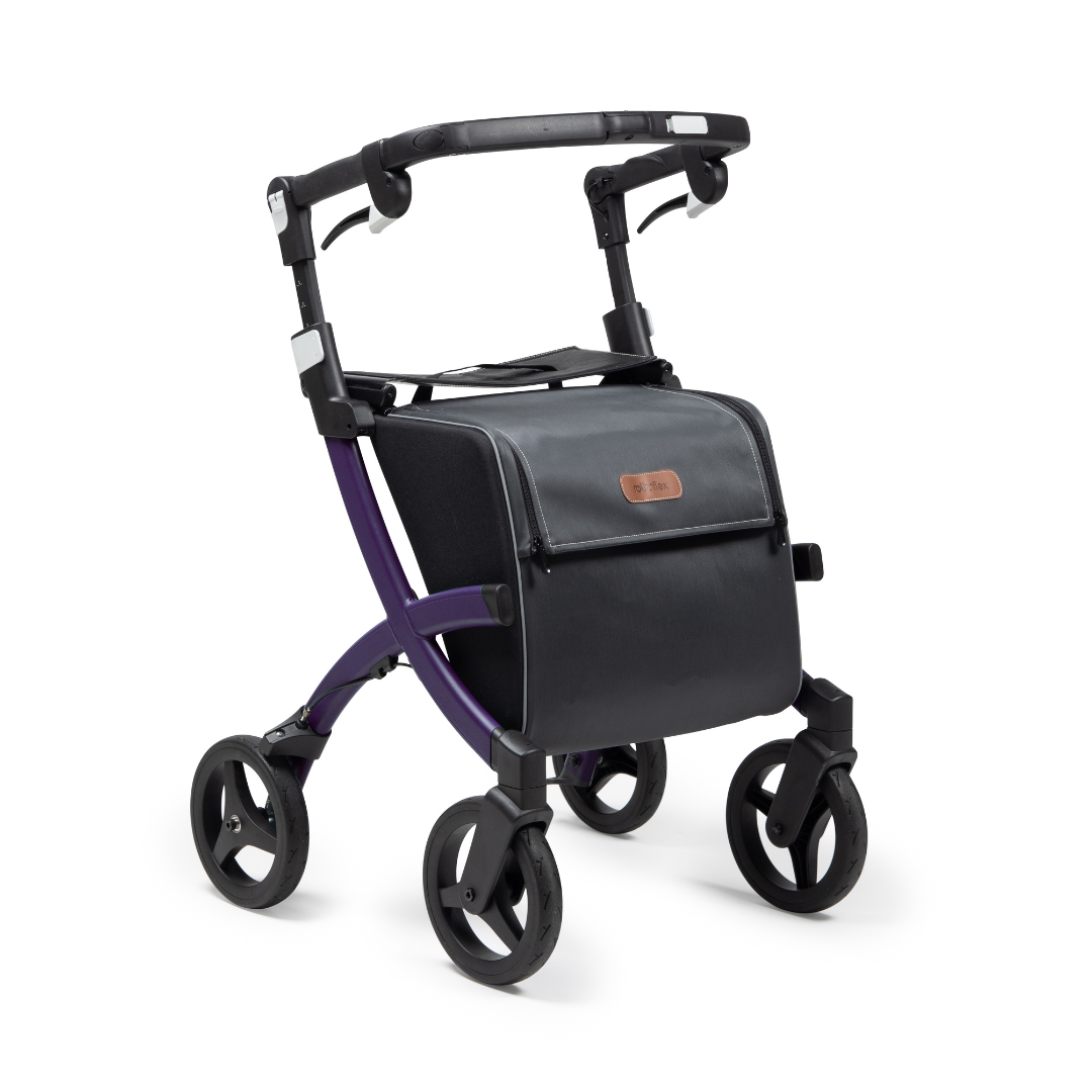 Rollz Flex2 Premium Lightweight Mobility Rollator Shopper Walkers - primehubstore.shop Rollators