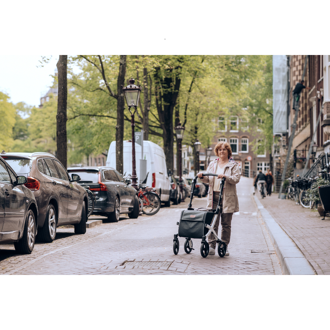 Rollz Flex2 Premium Lightweight Mobility Rollator Shopper Walkers - primehubstore.shop Rollators