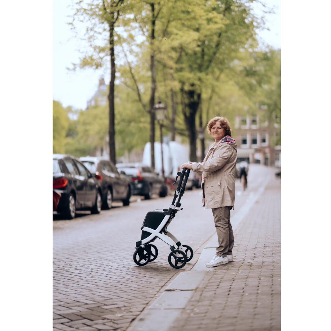 Rollz Flex2 Premium Lightweight Mobility Rollator Shopper Walkers - primehubstore.shop Rollators