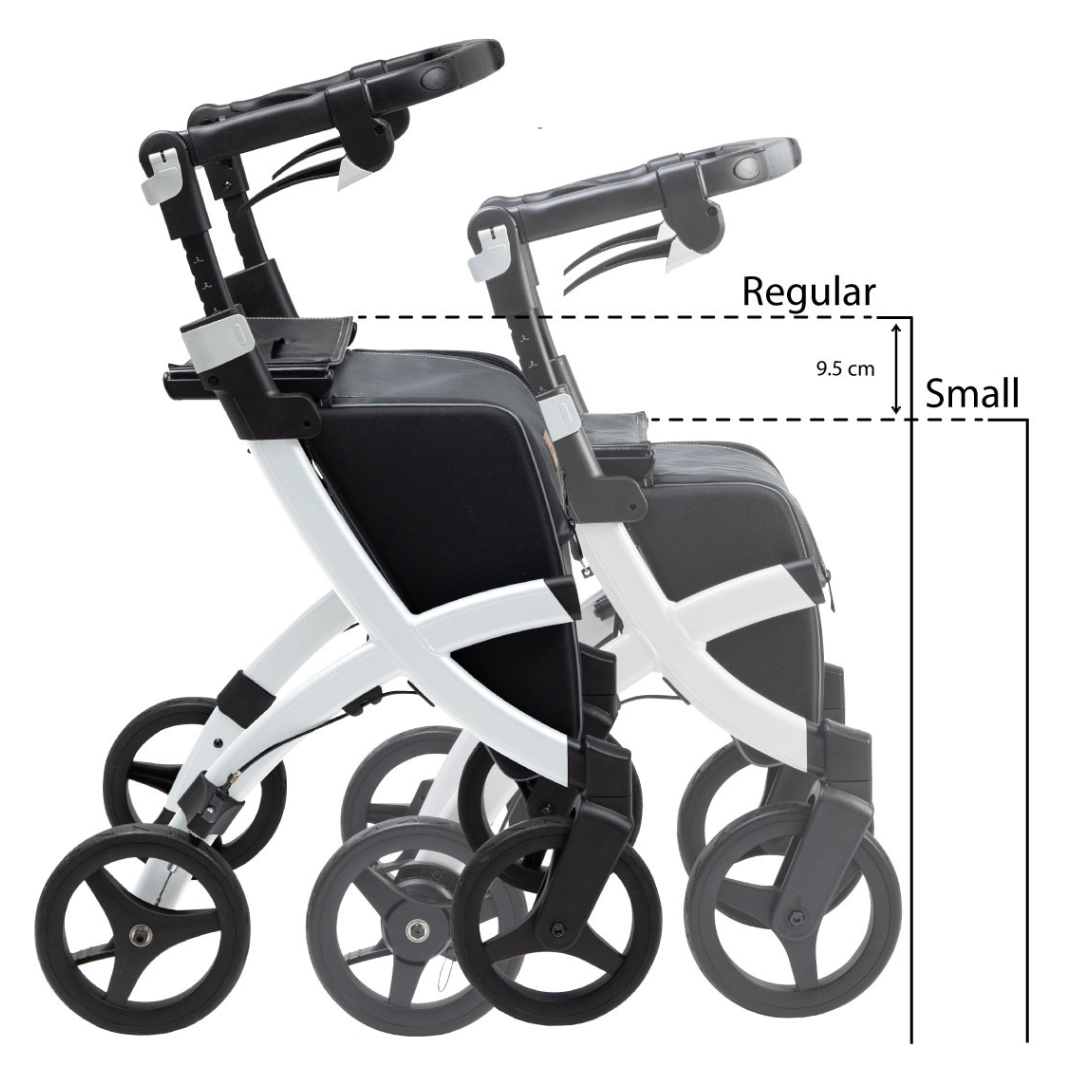 Rollz Flex2 Premium Lightweight Mobility Rollator Shopper Walkers - primehubstore.shop Rollators